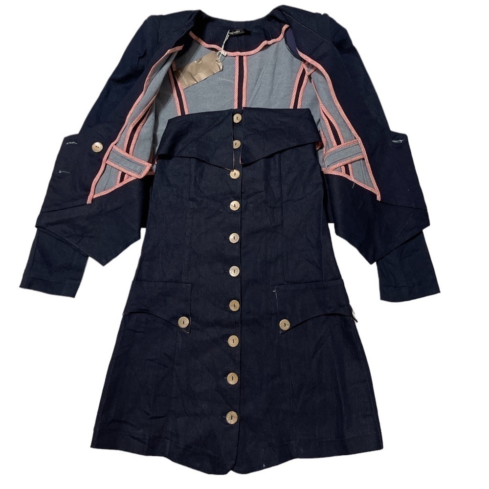 Dresses Dresses 3 for $50 3 for $50 
NWT ANNE TURTAUT Athènes Denim Dress - Picture 5 of 14